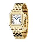 Panthère de Cartier Medium Model | 29mm, 18K Yellow Gold, Silver Dial