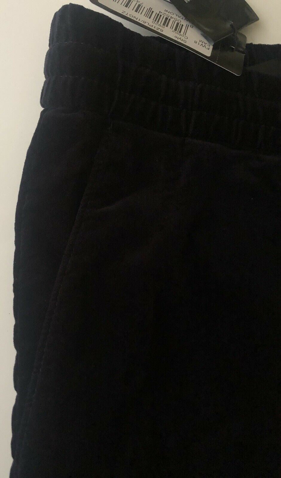 NWT $345 Emporio Armani Mens Black Casual Pants Size 34 US (50 Euro) 6Z1PL6