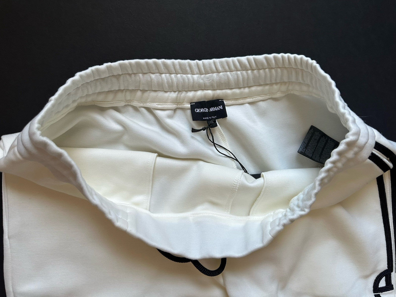 Giorgio Armani Mens White Casual Pants Size 40 US (56 Euro) 3RSP70 NWT $1095