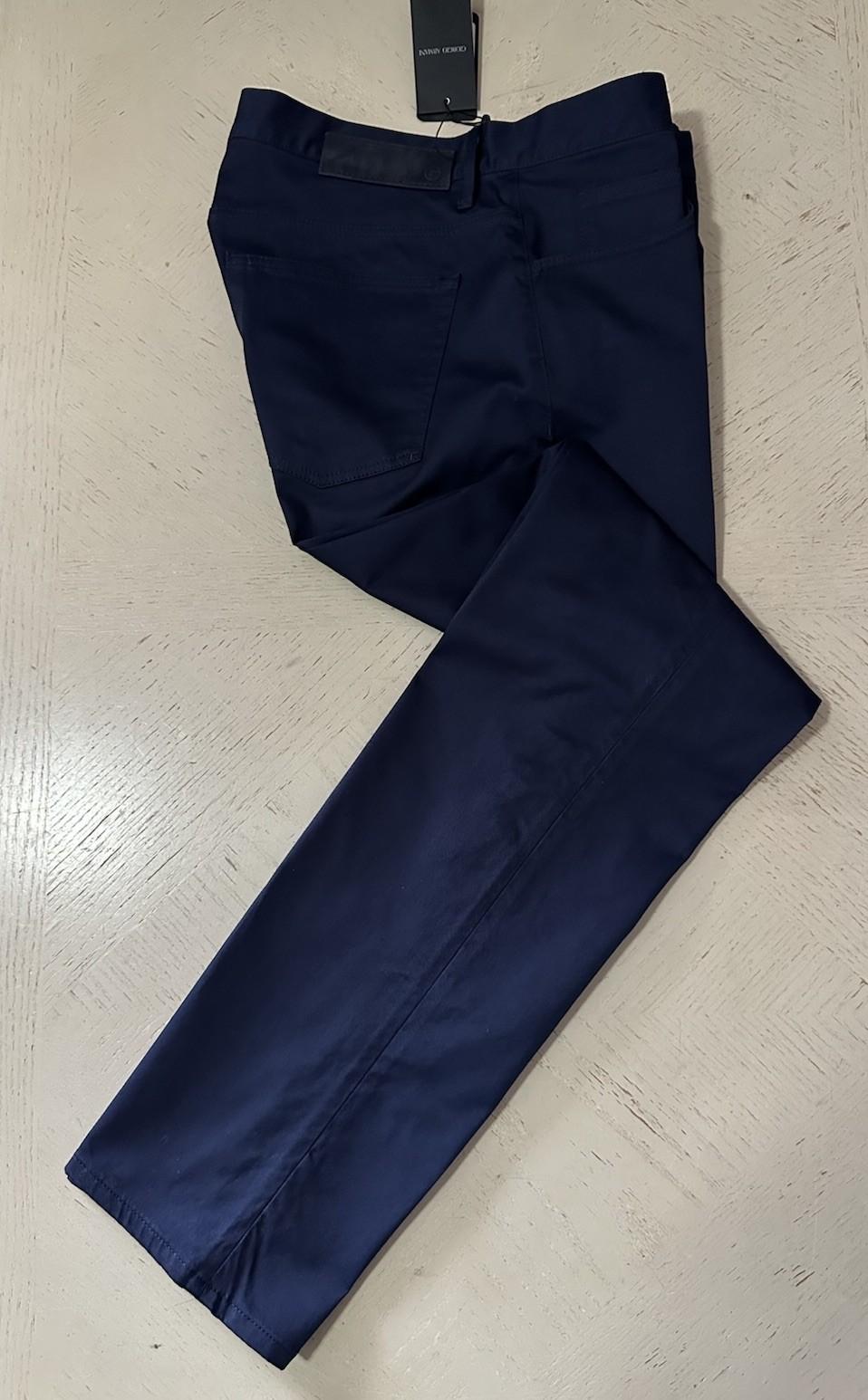 New Giorgio Armani Men’s  Pants Jeans Navy Size 30 US Made In Italy