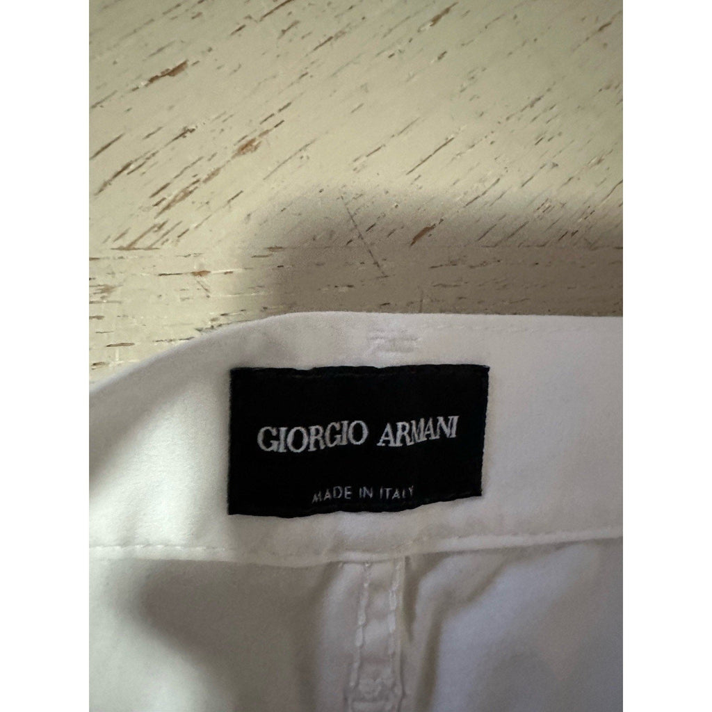 New $795 Giorgio Armani Men’s Pants Jeans White Size 30 Made In Italy