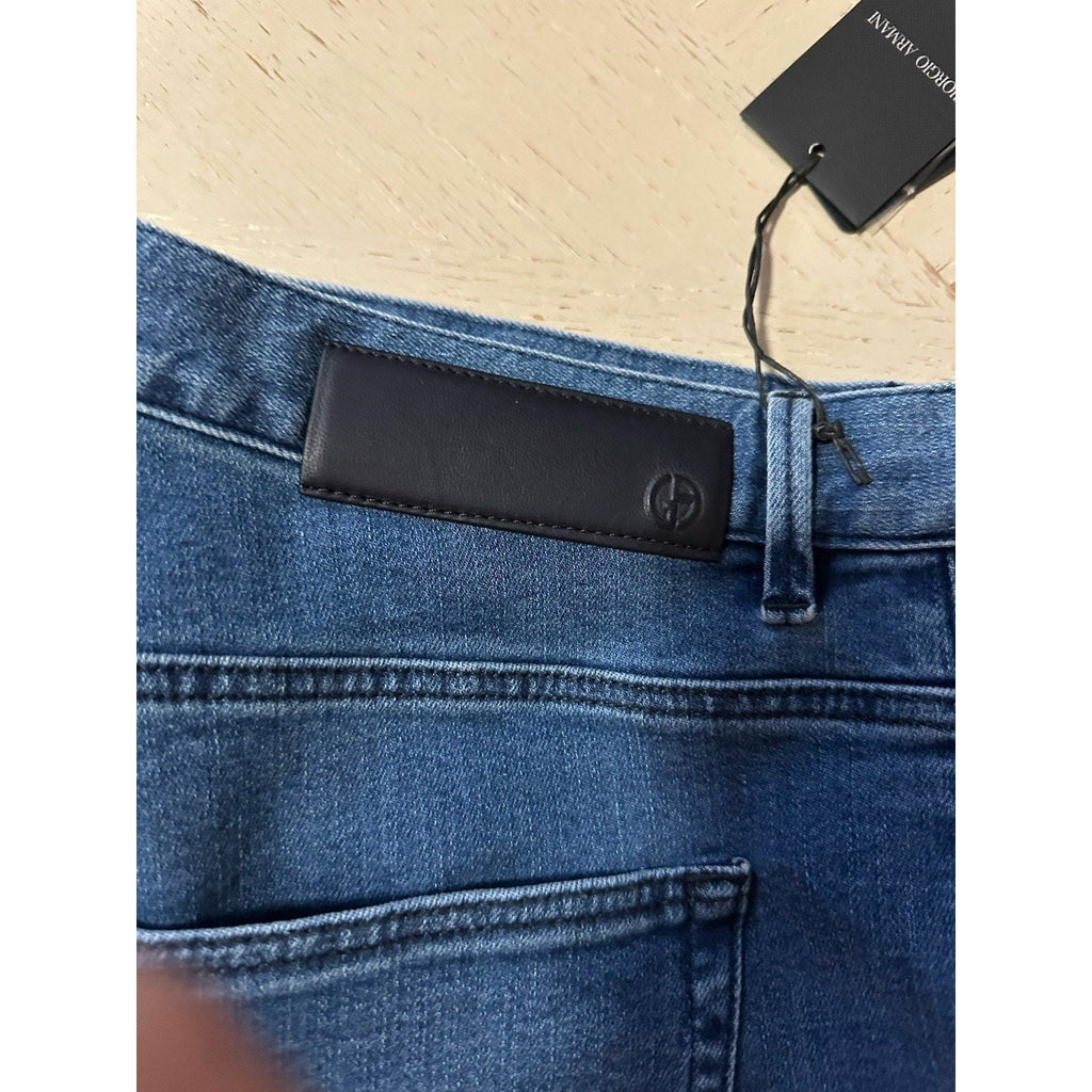 New $695 Giorgio Armani Men’s Pants Jeans Blue Size 32 Italy