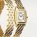 Panthère de Cartier Small Model | 22mm, 18K Yellow Gold, White Dial, Ref. WGPN0046