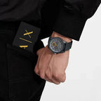 Armani Exchange Outerbanks AX7123 Men's Chronograph Watch – Grey Dial with Grey Silicone Strap