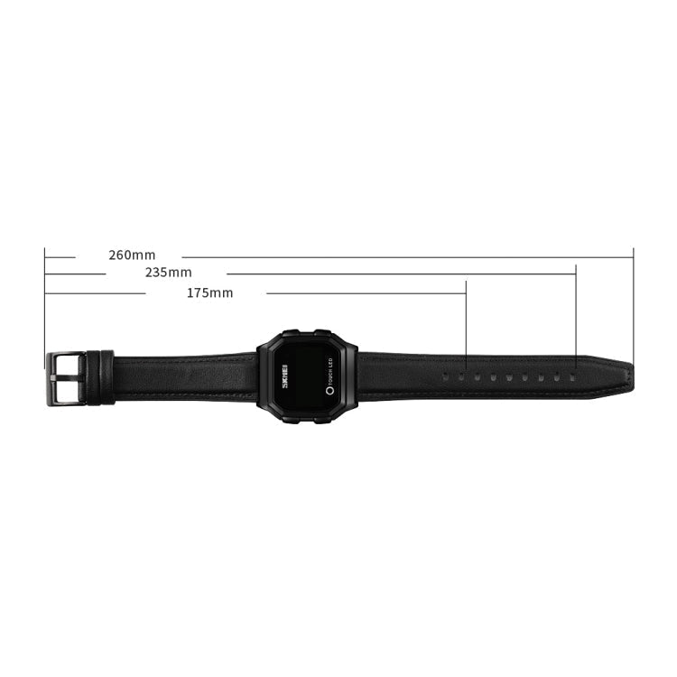 skmei-1650-steel-strap-version-led-digital-display-electronic-watch-with-touch-luminous-buttongold