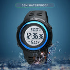 skmei-1681-multifunctional-led-digital-display-luminous-electronic-watch-support-body-ambient-temperature-measurementblue-white