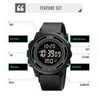 skmei-1736-triplicate-round-dial-timing-led-digital-display-luminous-electronic-watchgold-and-white