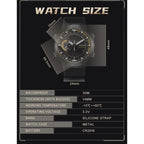 north-edge-hornet-dual-digital-alarm-clock-timing-men-luminous-sports-watchyellow