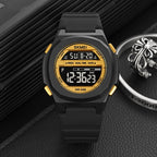 skmei-1821-stainless-steel-buckle-silicone-strap-electronic-watcharmy-green