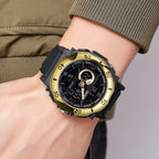 skmei-2098-multifunctional-men-50m-waterproof-thermometer-dual-display-digital-wrist-watchgold-black