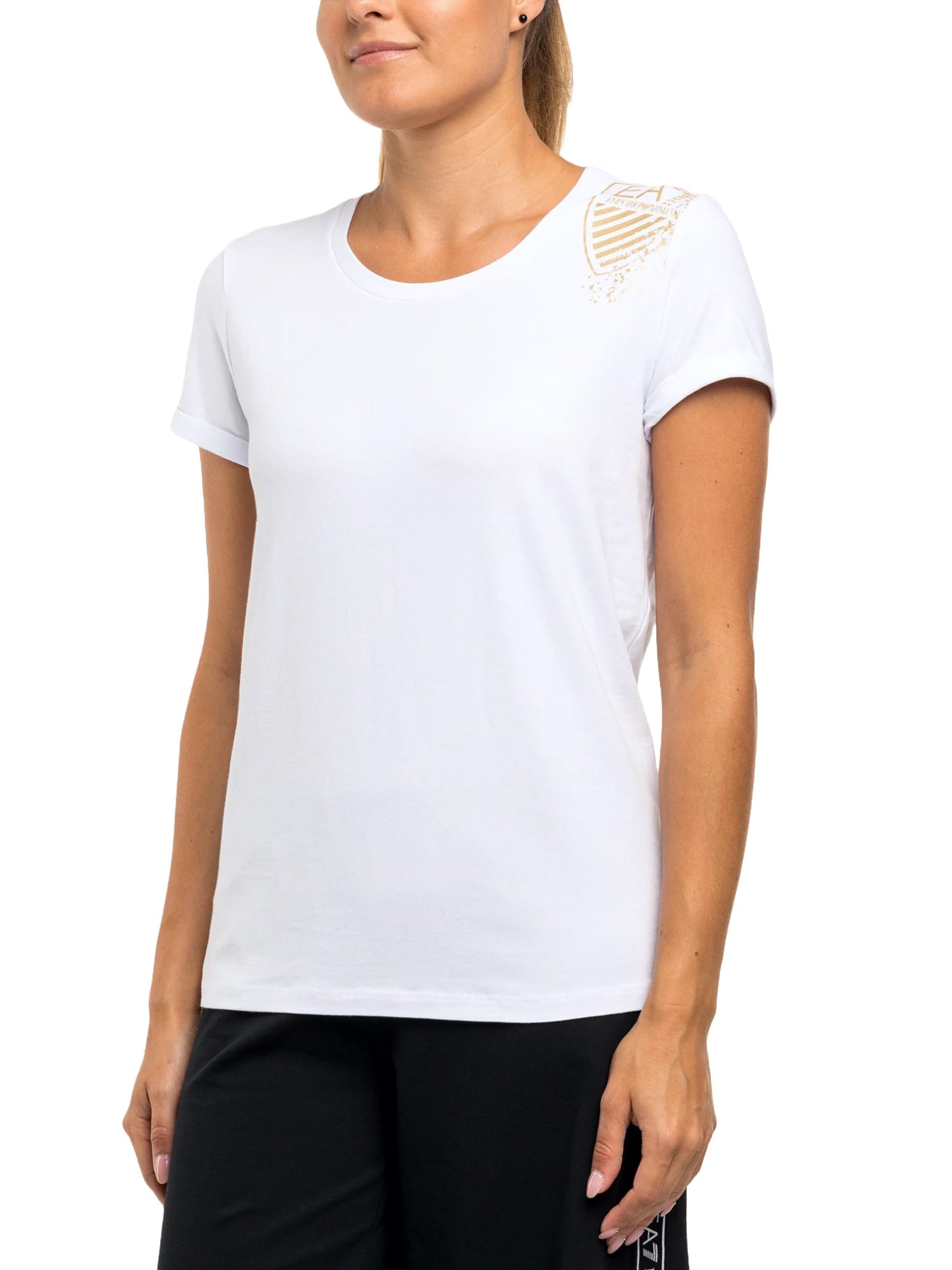 Ea7 Emporio Armani T-shirt Donna | 6GTT07 TJ12Z