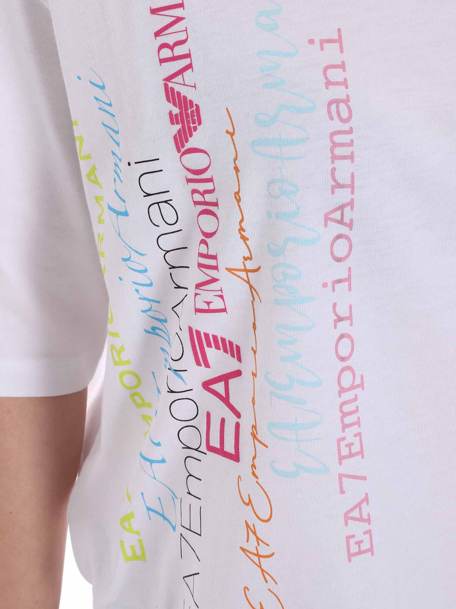 Ea7 Emporio Armani T-shirt Donna | 3LTT39 TJFJZ