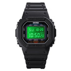 skmei-1608-multi-function-student-electronic-watch-waterproof-timing-silicone-sports-watchblack