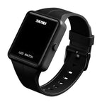skmei-1541-fashion-led-watch-square-couple-model-waterproof-electronic-watch-silicone-watchblack