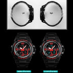 SKMEI 1452 Outdoor Sports Electronic Watch Multifunctional Waterproof Watch(Red)