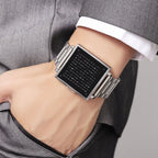 skmei-multi-function-letter-display-dial-square-men-electronic-watch-color-silver-steel-band