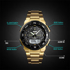 skmei-1370-multifunctional-men-outdoor-sports-noctilucent-waterproof-stainless-steel-digital-wrist-watch-rose-gold