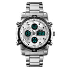 skmei-1389-multifunctional-men-business-digital-watch-30m-waterproof-large-dial-wrist-watch-with-stainless-steel-watchband-silver