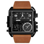 skmei-1391-multifunctional-men-business-digital-watch-30m-waterproof-square-dial-wrist-watch-with-leather-watchbandblack-brown