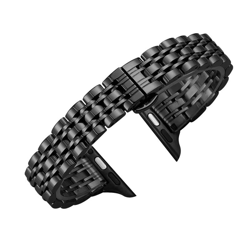 Slim Prestige Stainless Steel Link Band For Apple Watch Multiple Colors Available