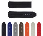24-25MM RUBBER WATCH STRAP BAND FOR HUBLOT FUSION BIG BANG 44-44.5-45MM CERAMIC