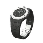 Ceramic Watch Strap Band with Ceramic Case Mod Kit For Swatch X AP Royal Pop