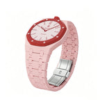 Ceramic Watch Strap Band with Ceramic Case Mod Kit For Swatch X AP Royal Pop