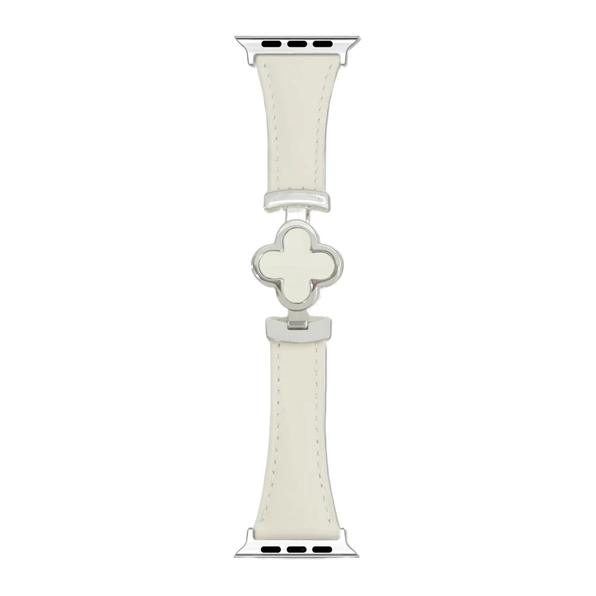 Lucky Flower Leather Strap For Apple Watch
